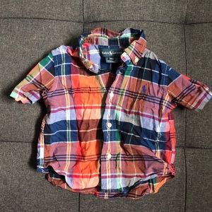 Ralph Lauren Polo Short Sleeve Button Up Shirt